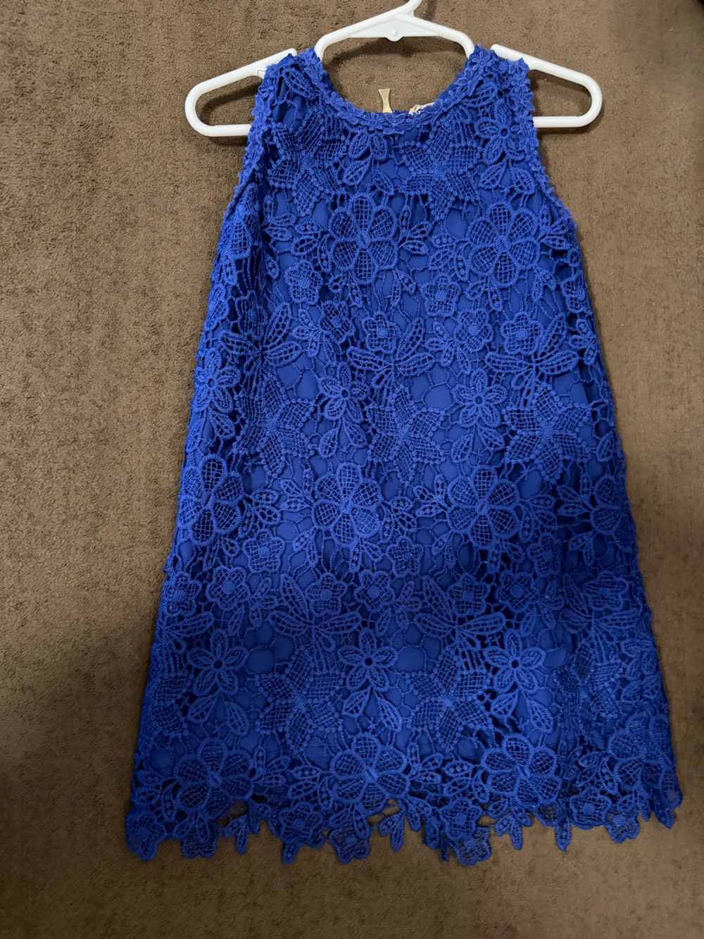 kate spade navy blue lace dress